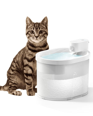 uahpet 2 packs ZERO Cat Water Fountain with Filters