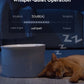 Uahpet GLOW wireless pet water fountain is super low dB, quiet for any pets.