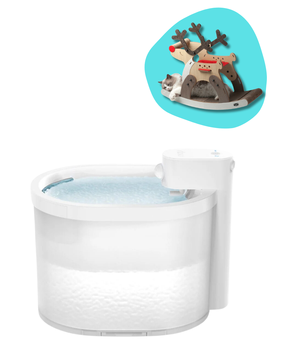 Bogo Sale Zero Wireless Cat Fountain & Rocking Reindeer Style