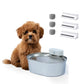 Uah Pet Stainless Steel Wireless Water Fountain