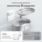 uahpet Stainless Steel Cat Fountain Pro + Smart Cat Litter Deodorizer