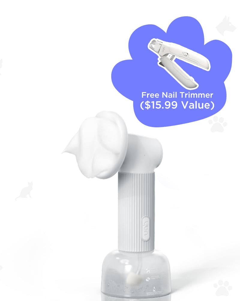 [BOGO] Uah Pet FUR-EVER CLEAN Automatic Foaming Soap Dispenser + free Nail Trimmer